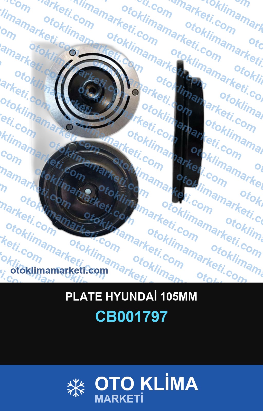 PLATE HYUNDAİ 105MM