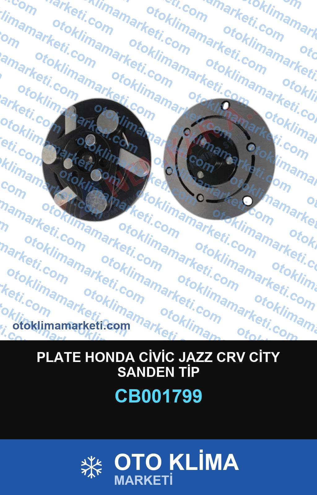 PLATE HONDA CİVİC JAZZ CRV CİTY SANDEN TİP