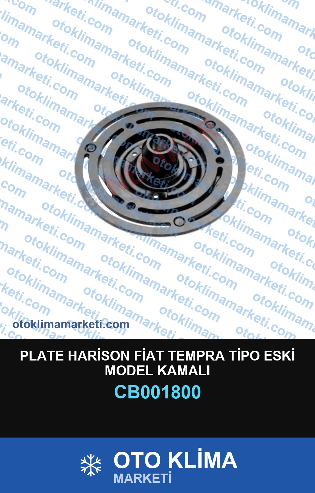 PLATE HARİSON FİAT TEMPRA TİPO ESKİ MODEL KAMALI
