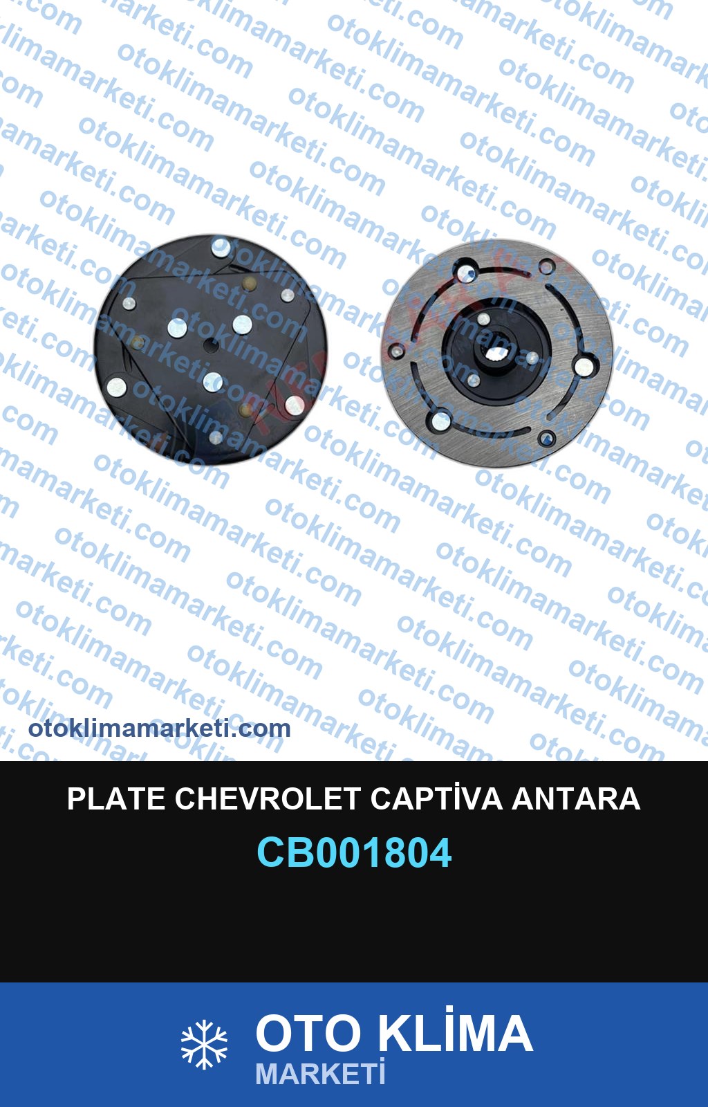PLATE CHEVROLET CAPTİVA ANTARA