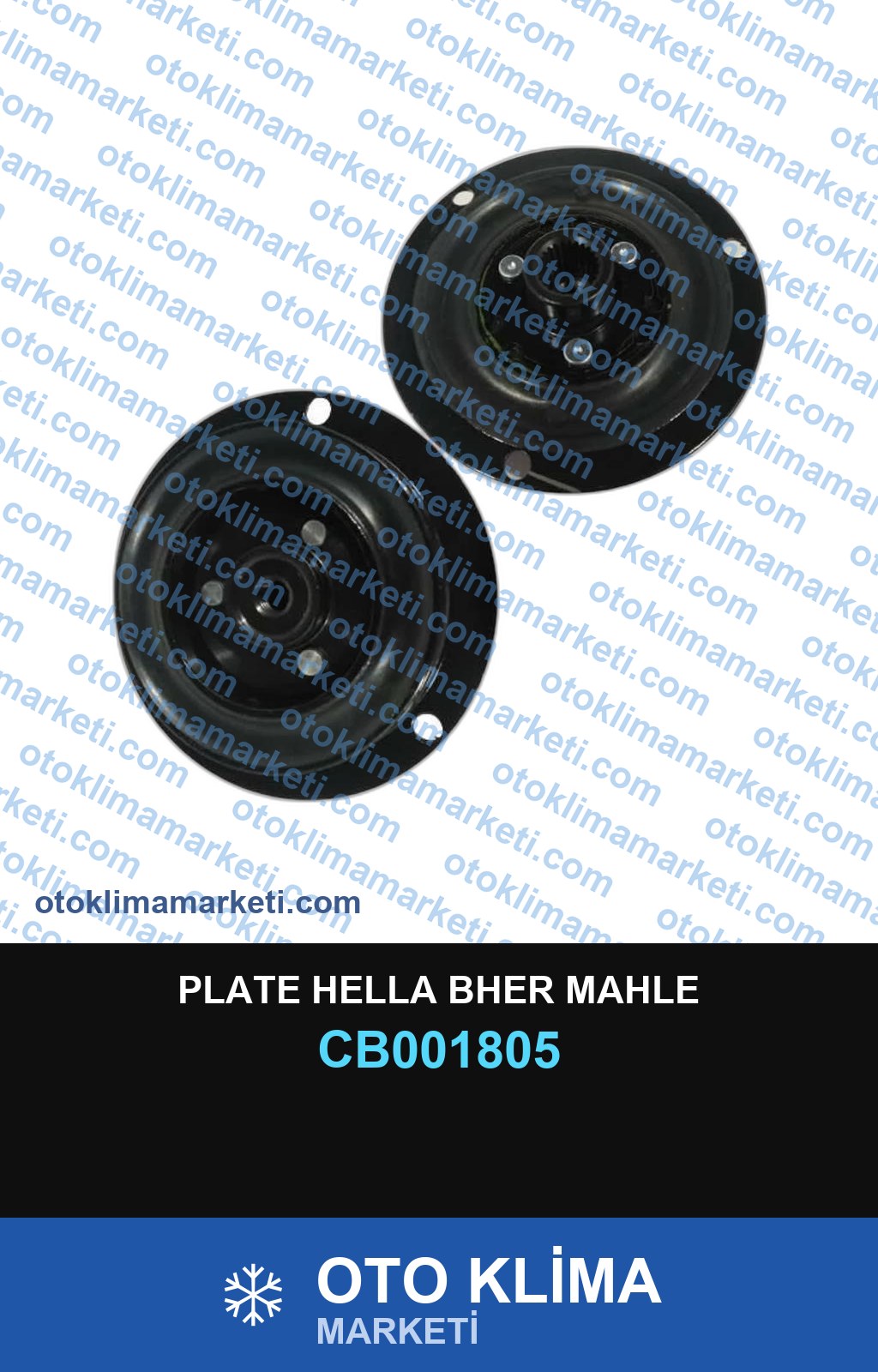 PLATE HELLA BHER MAHLE