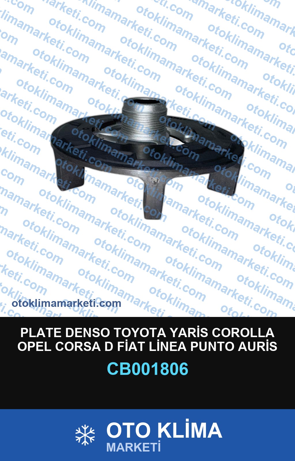 PLATE DENSO TOYOTA YARİS COROLLA OPEL CORSA D FİAT LİNEA PUNTO AURİS AVENSİS CAMRY