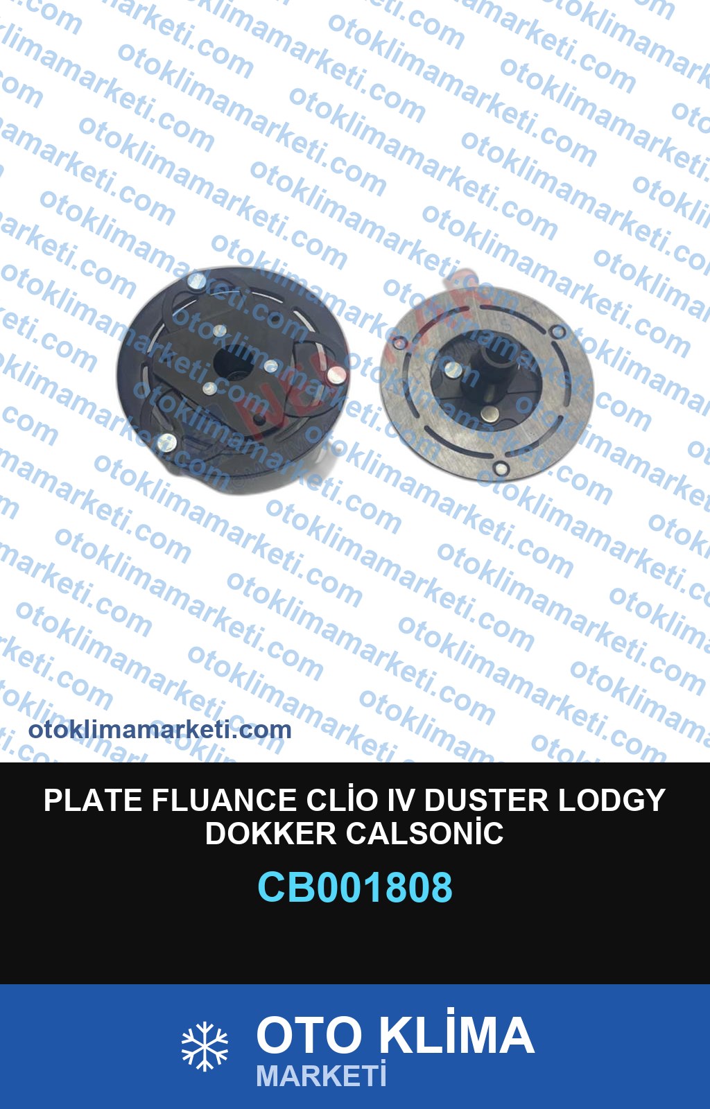 PLATE FLUANCE CLİO IV DUSTER LODGY DOKKER CALSONİC