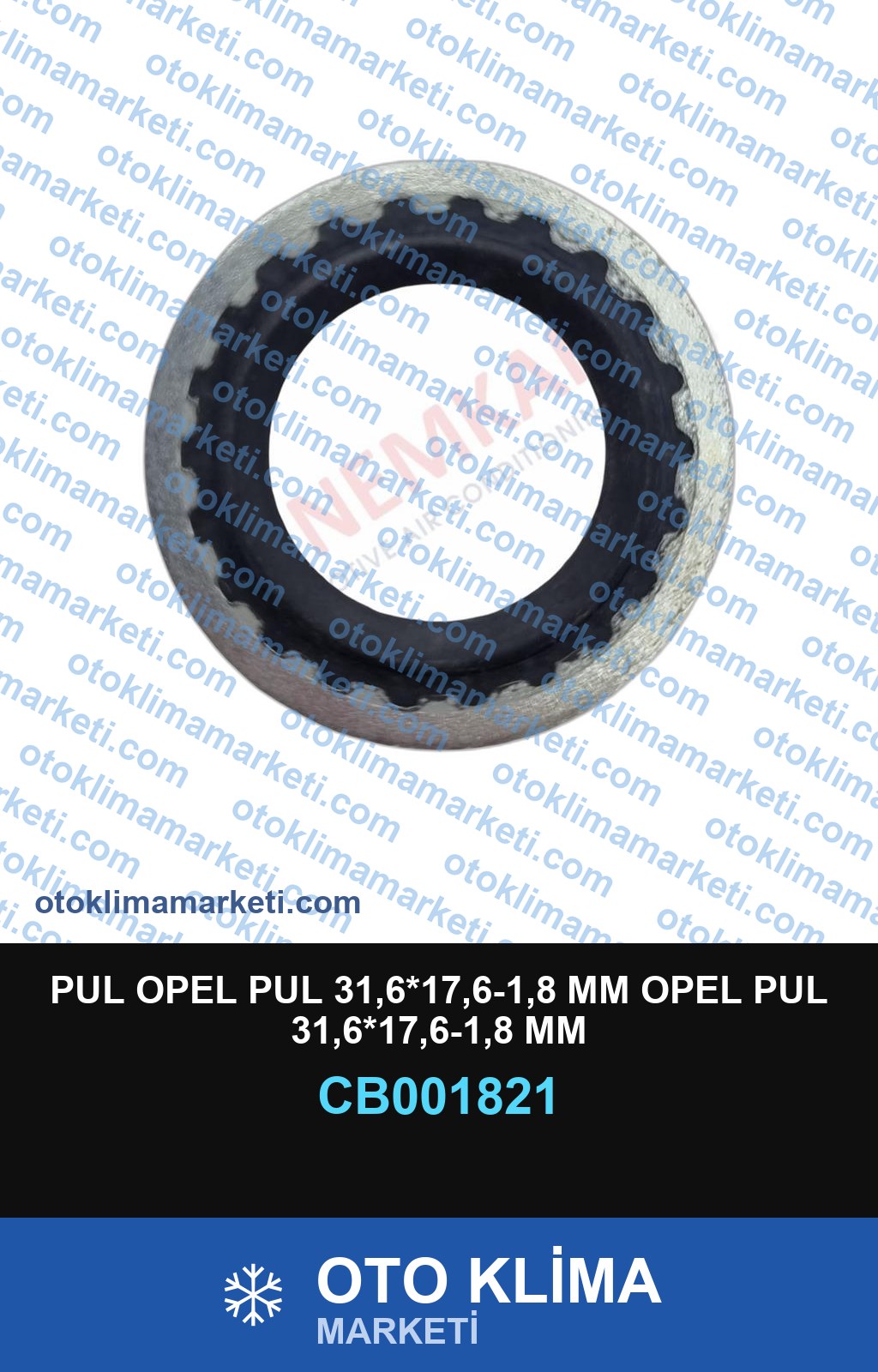 PUL OPEL PUL 31,6*17,6-1,8 MM OPEL PUL 31,6*17,6-1,8 MM