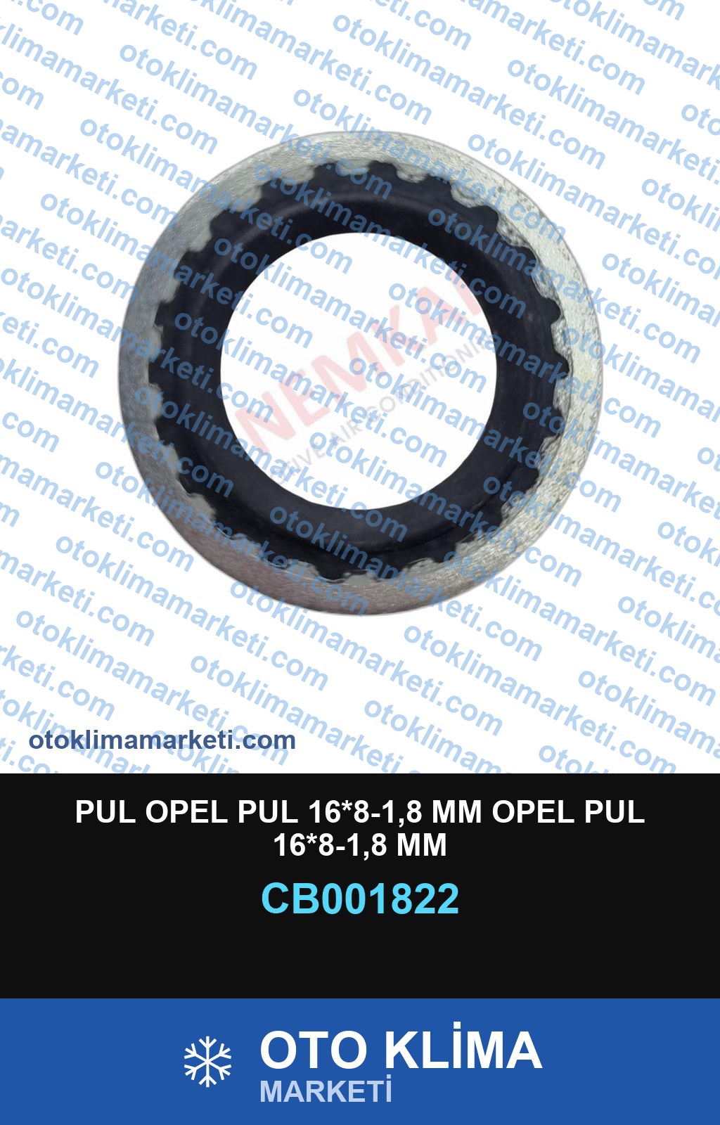 PUL OPEL PUL 16*8-1,8 MM OPEL PUL 16*8-1,8 MM