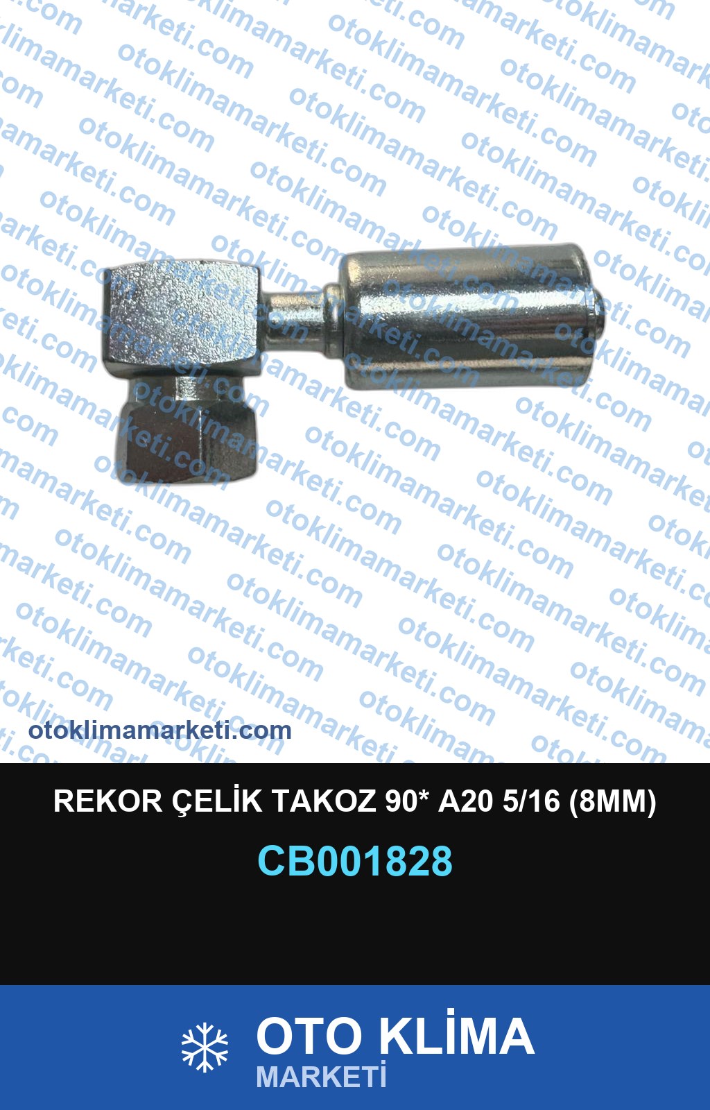 REKOR ÇELİK TAKOZ 90* A20 5/16 (8MM)