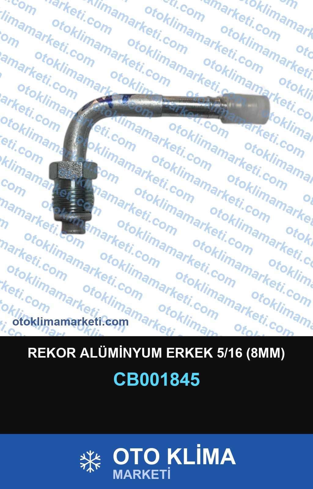 REKOR ALÜMİNYUM ERKEK 5/16 (8MM)