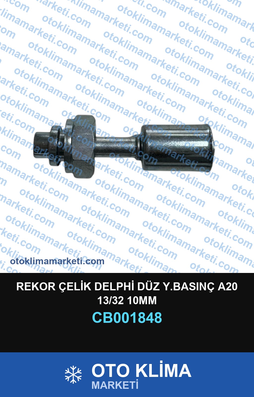 REKOR ÇELİK DELPHİ DÜZ Y.BASINÇ A20 13/32 10MM