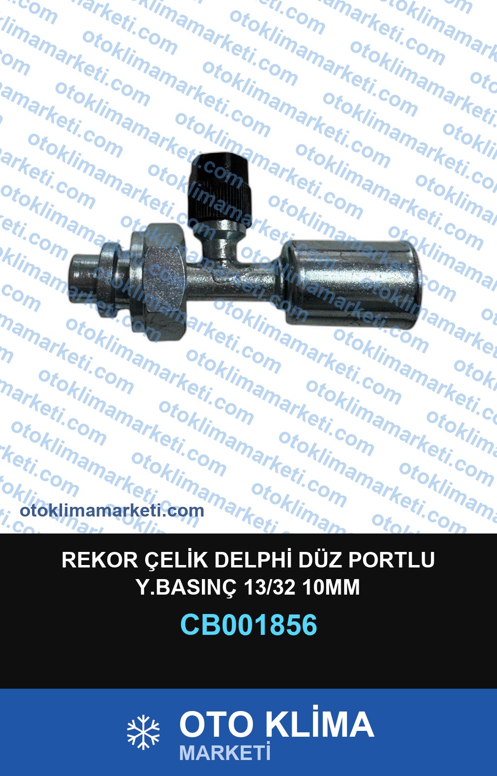 REKOR ÇELİK DELPHİ DÜZ PORTLU Y.BASINÇ 13/32 10MM