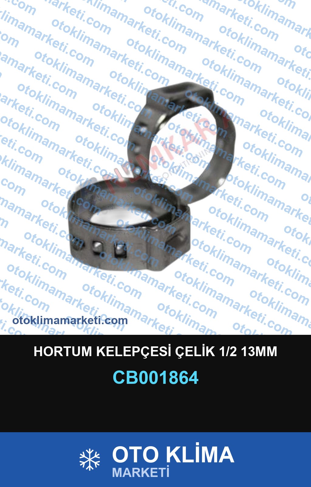 HORTUM KELEPÇESİ ÇELİK 1/2 13MM