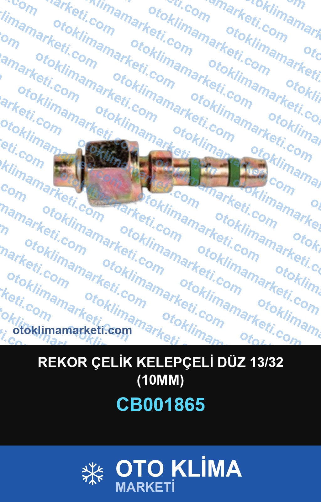 REKOR ÇELİK KELEPÇELİ DÜZ 13/32 (10MM)