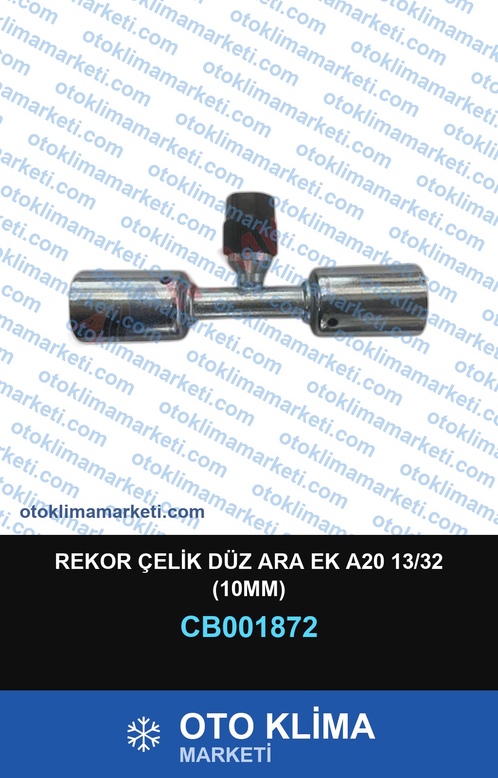 REKOR ÇELİK DÜZ ARA EK A20 13/32 (10MM)