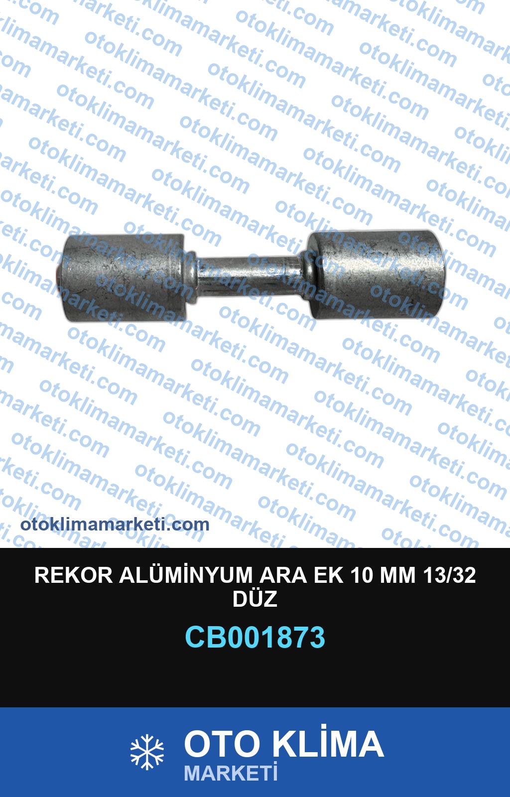 REKOR ALÜMİNYUM ARA EK 10 MM 13/32 DÜZ