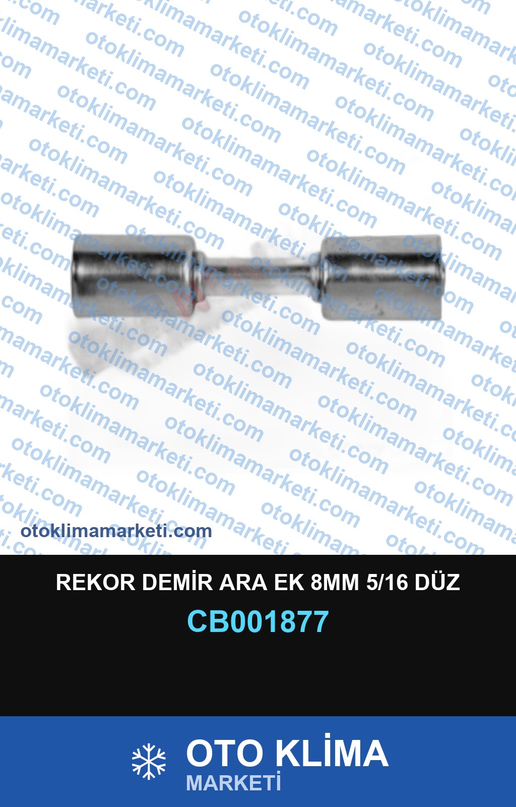REKOR DEMİR ARA EK 8MM 5/16 DÜZ