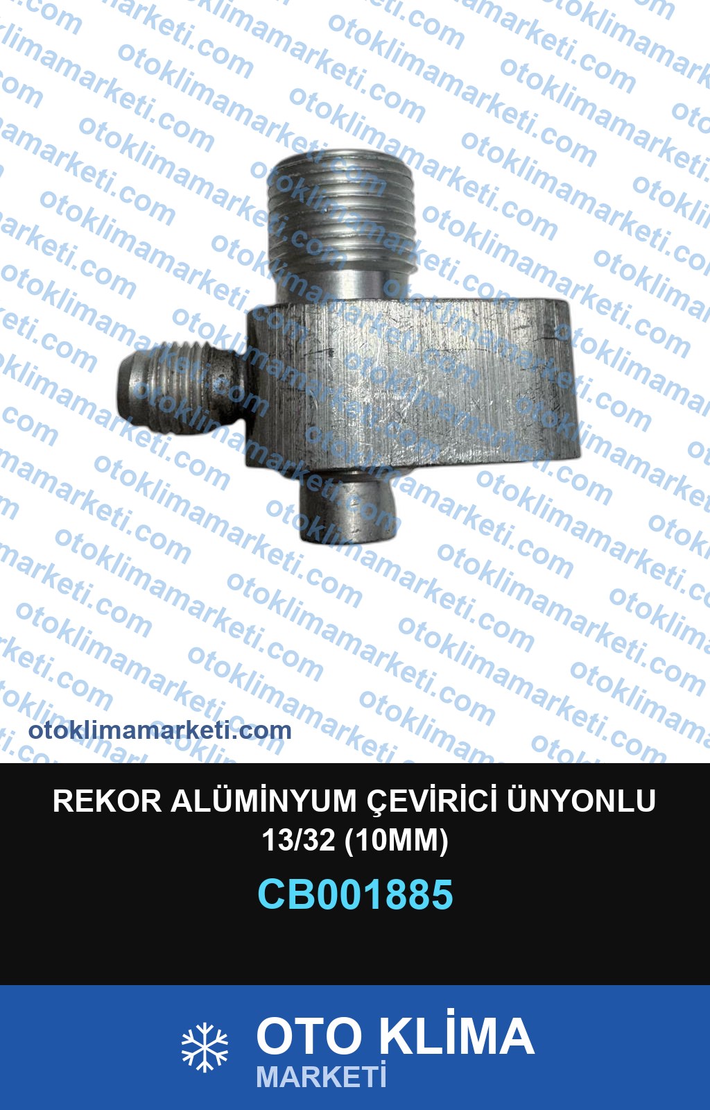 REKOR ALÜMİNYUM ÇEVİRİCİ ÜNYONLU 13/32 (10MM)
