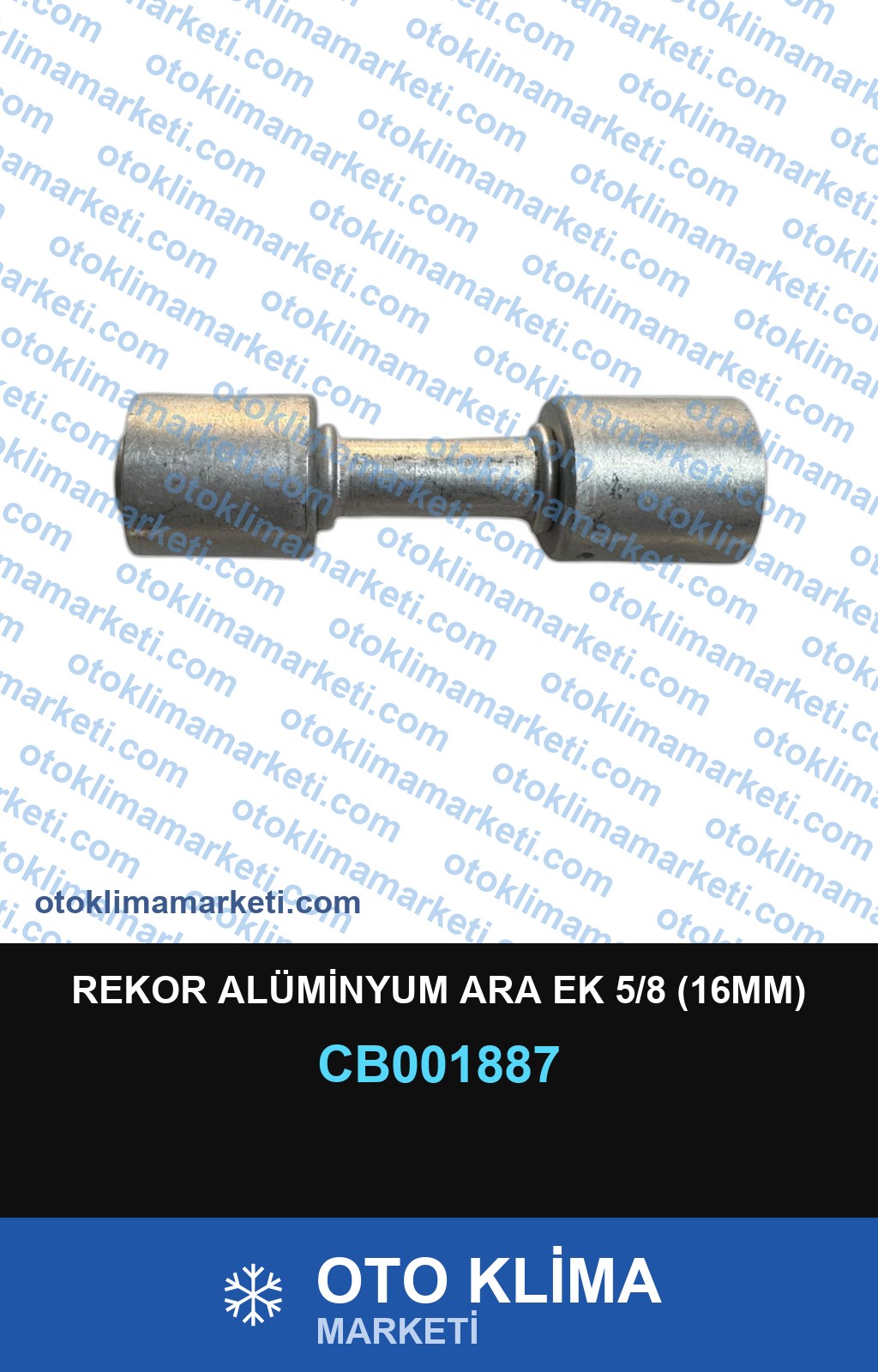 REKOR ALÜMİNYUM ARA EK 5/8 (16MM)