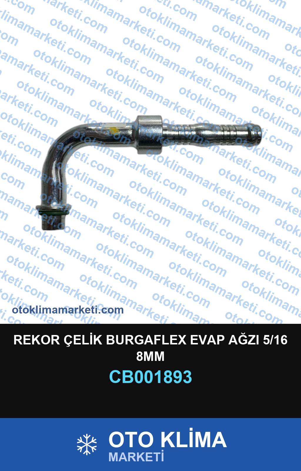 REKOR ÇELİK BURGAFLEX EVAP AĞZI 5/16 8MM