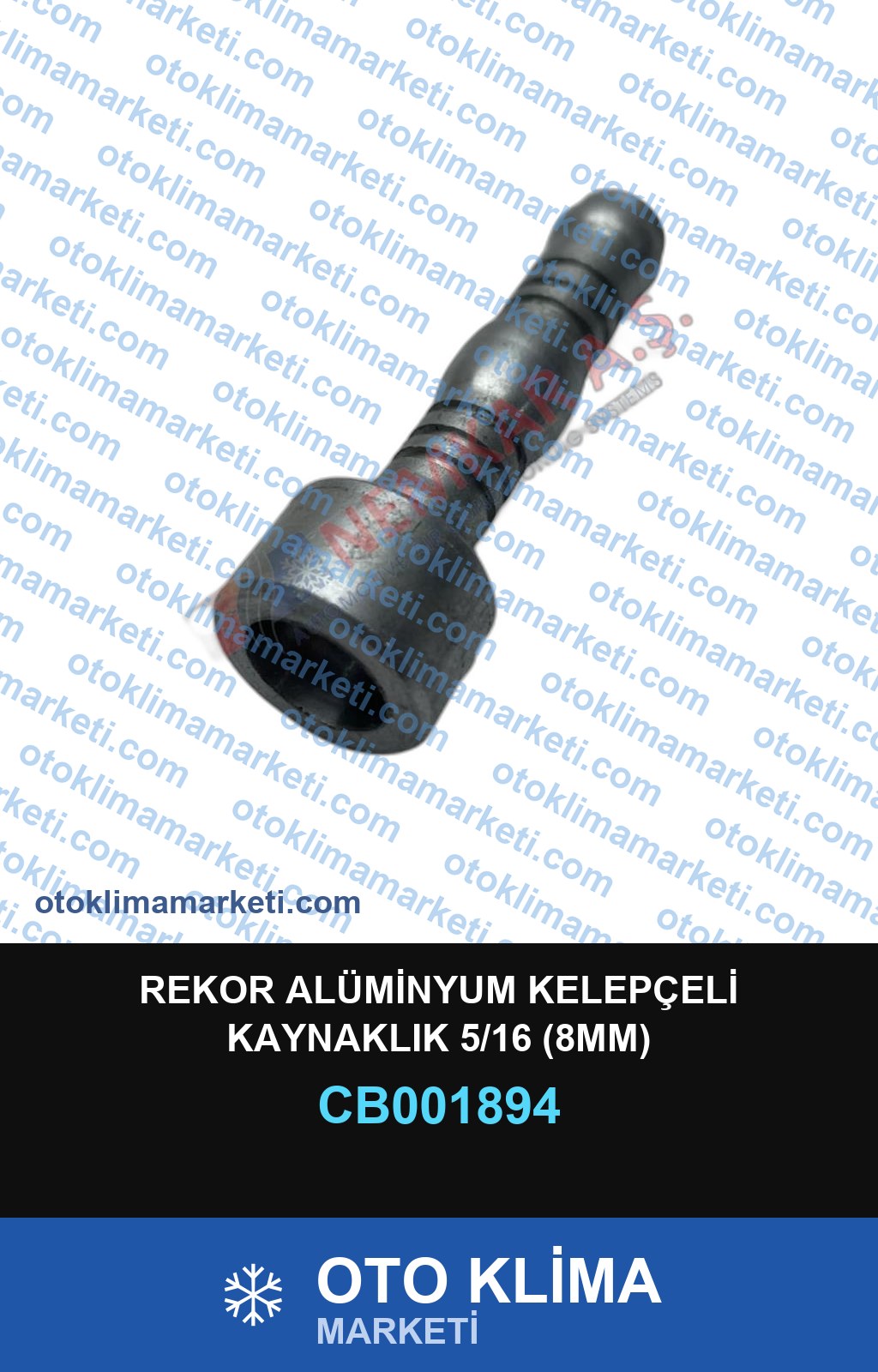 REKOR ALÜMİNYUM KELEPÇELİ KAYNAKLIK 5/16 (8MM)