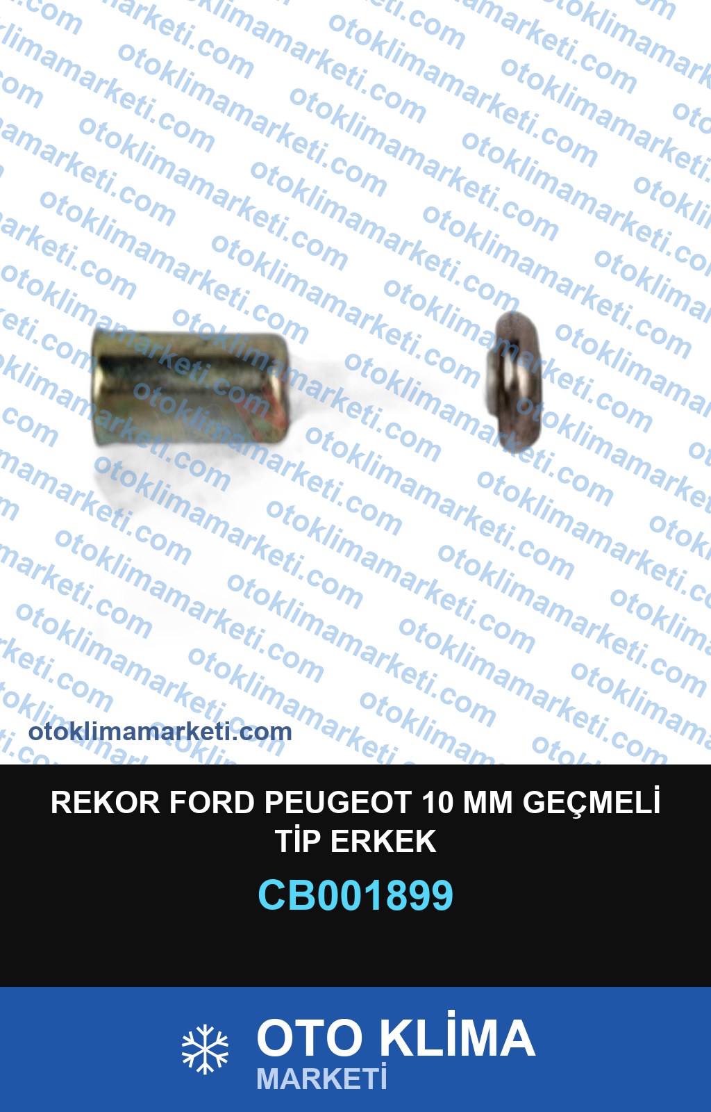 REKOR FORD PEUGEOT 10 MM GEÇMELİ TİP ERKEK