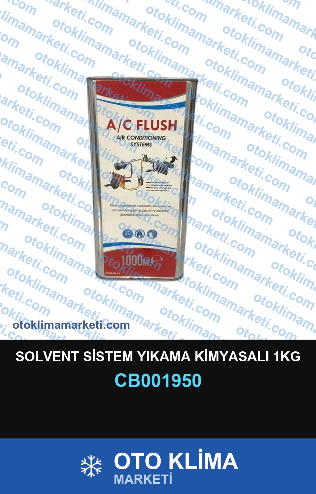 SOLVENT SİSTEM YIKAMA KİMYASALI 1KG