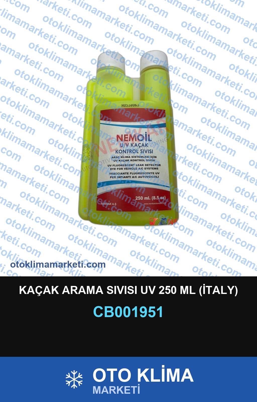 KAÇAK ARAMA SIVISI UV 250 ML (İTALY)