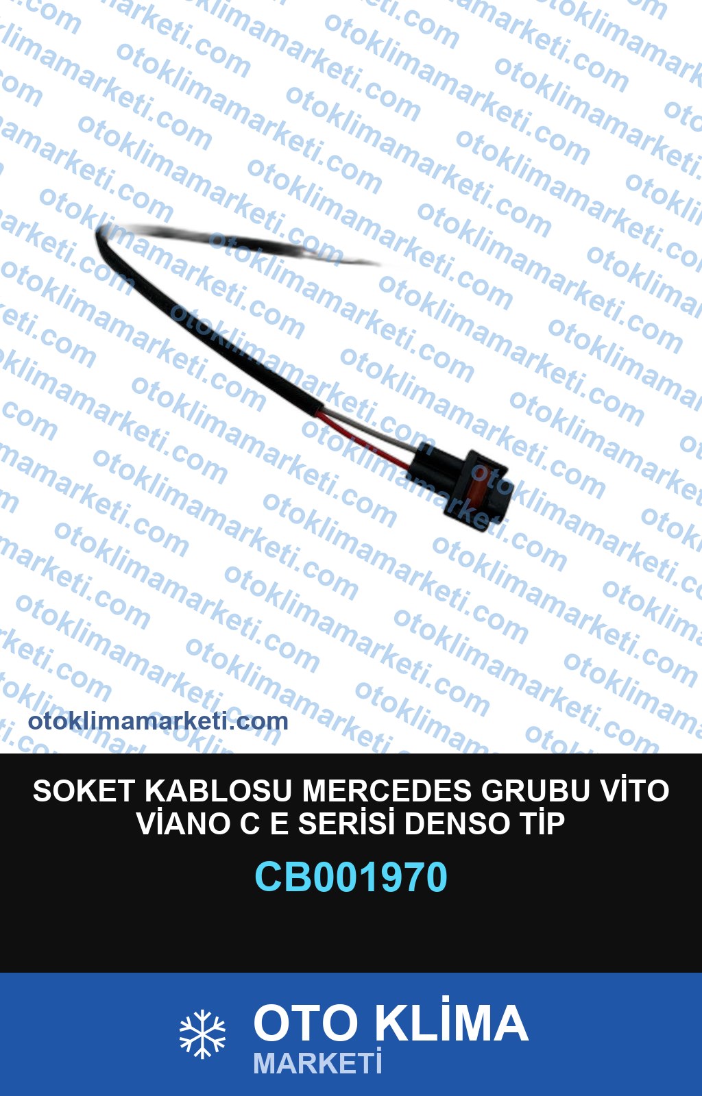 SOKET KABLOSU MERCEDES GRUBU VİTO VİANO C E SERİSİ DENSO TİP