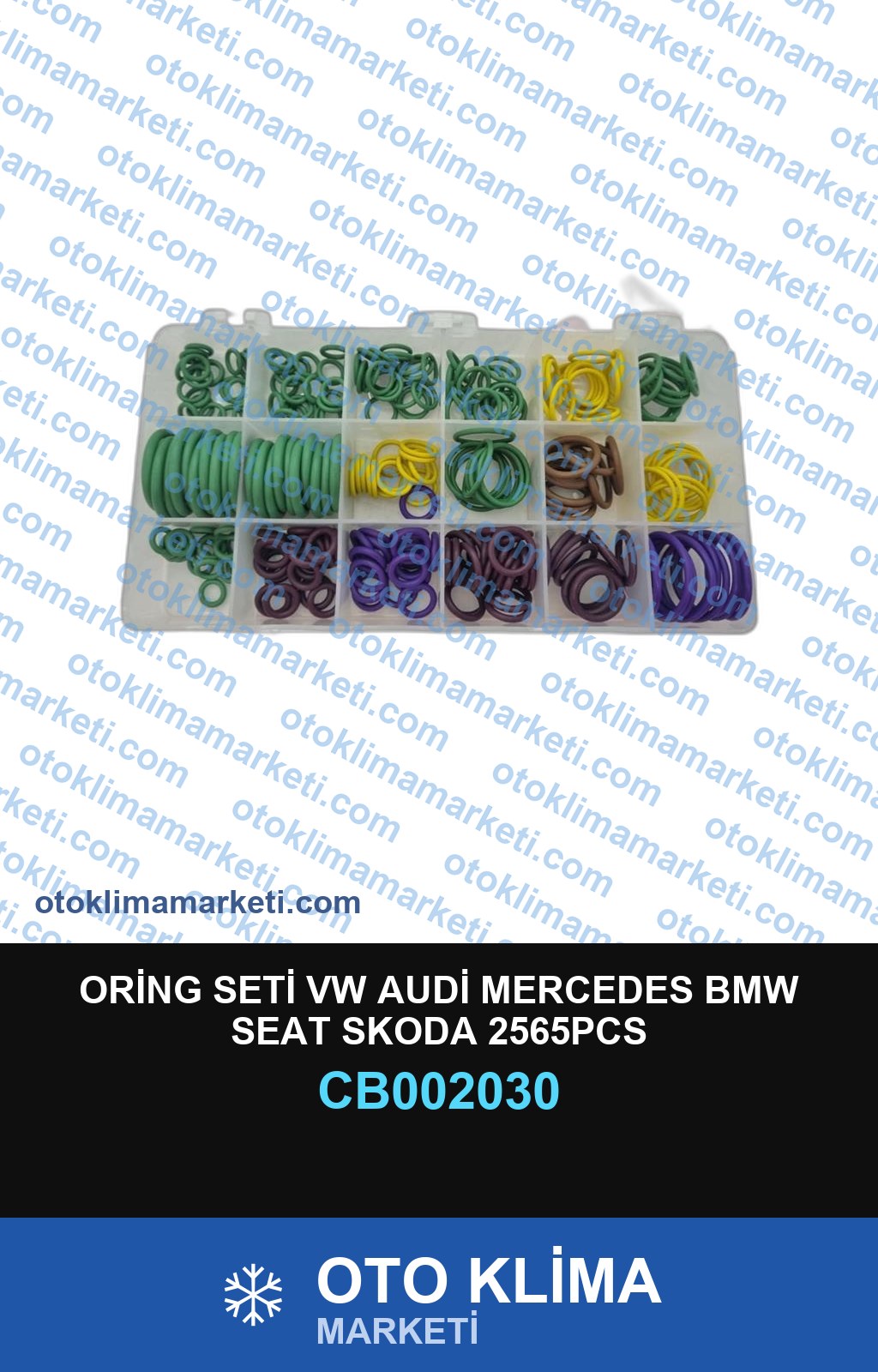 ORİNG SETİ VW AUDİ MERCEDES BMW SEAT SKODA 2565PCS