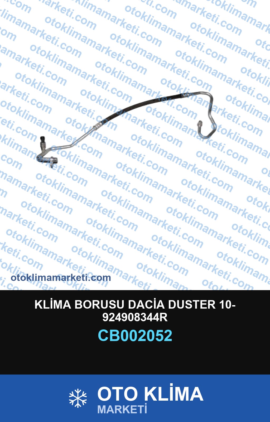 KLİMA BORUSU DACİA DUSTER 10- 924908344R