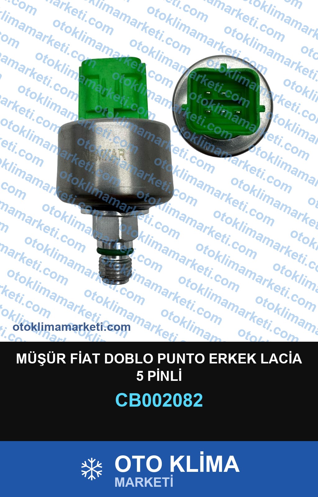 MÜŞÜR FİAT DOBLO PUNTO ERKEK LACİA 5 PİNLİ