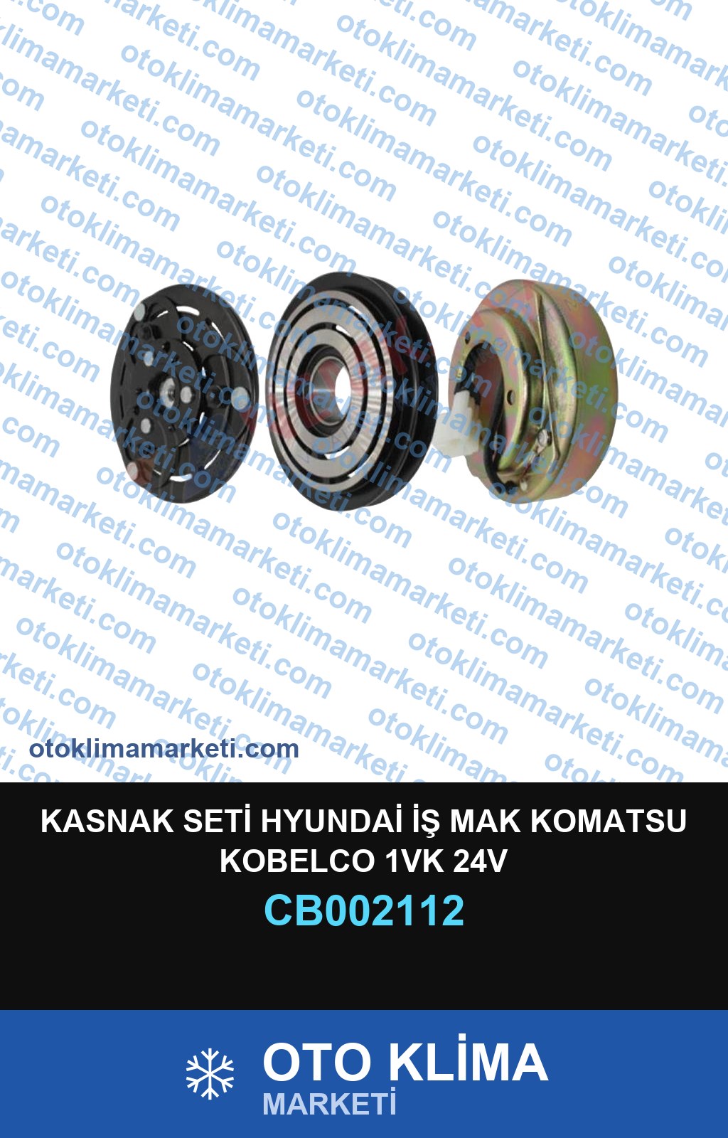 KASNAK SETİ HYUNDAİ İŞ MAK KOMATSU KOBELCO 1VK 24V