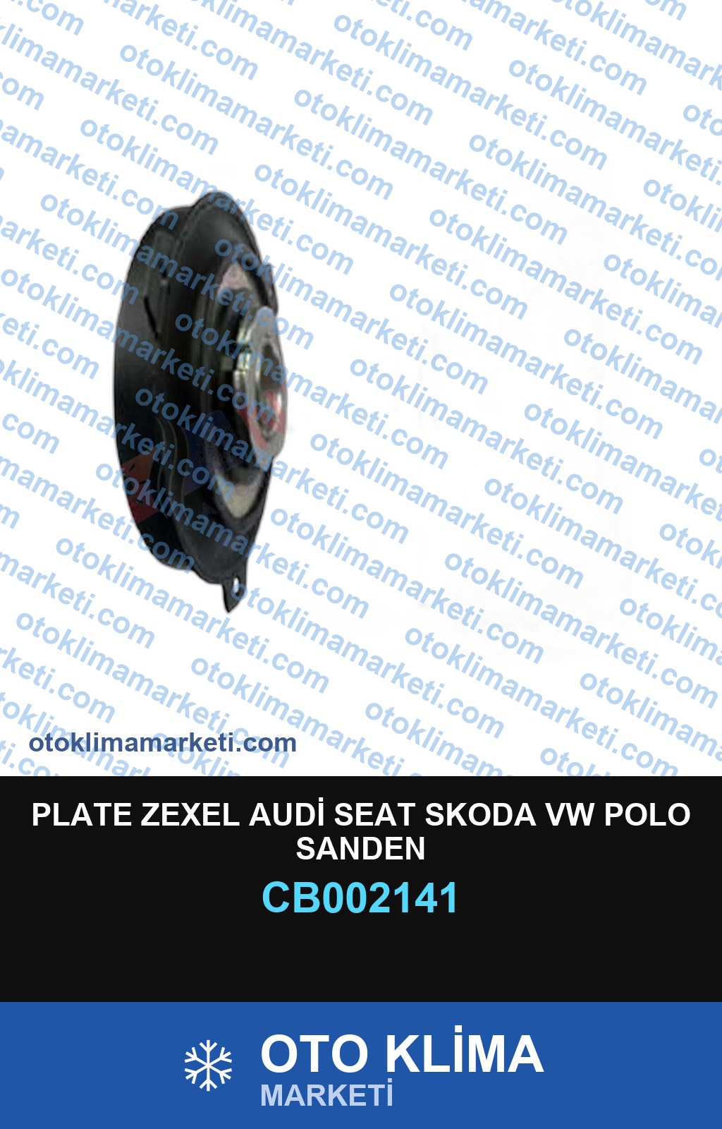 PLATE ZEXEL AUDİ SEAT SKODA VW POLO SANDEN