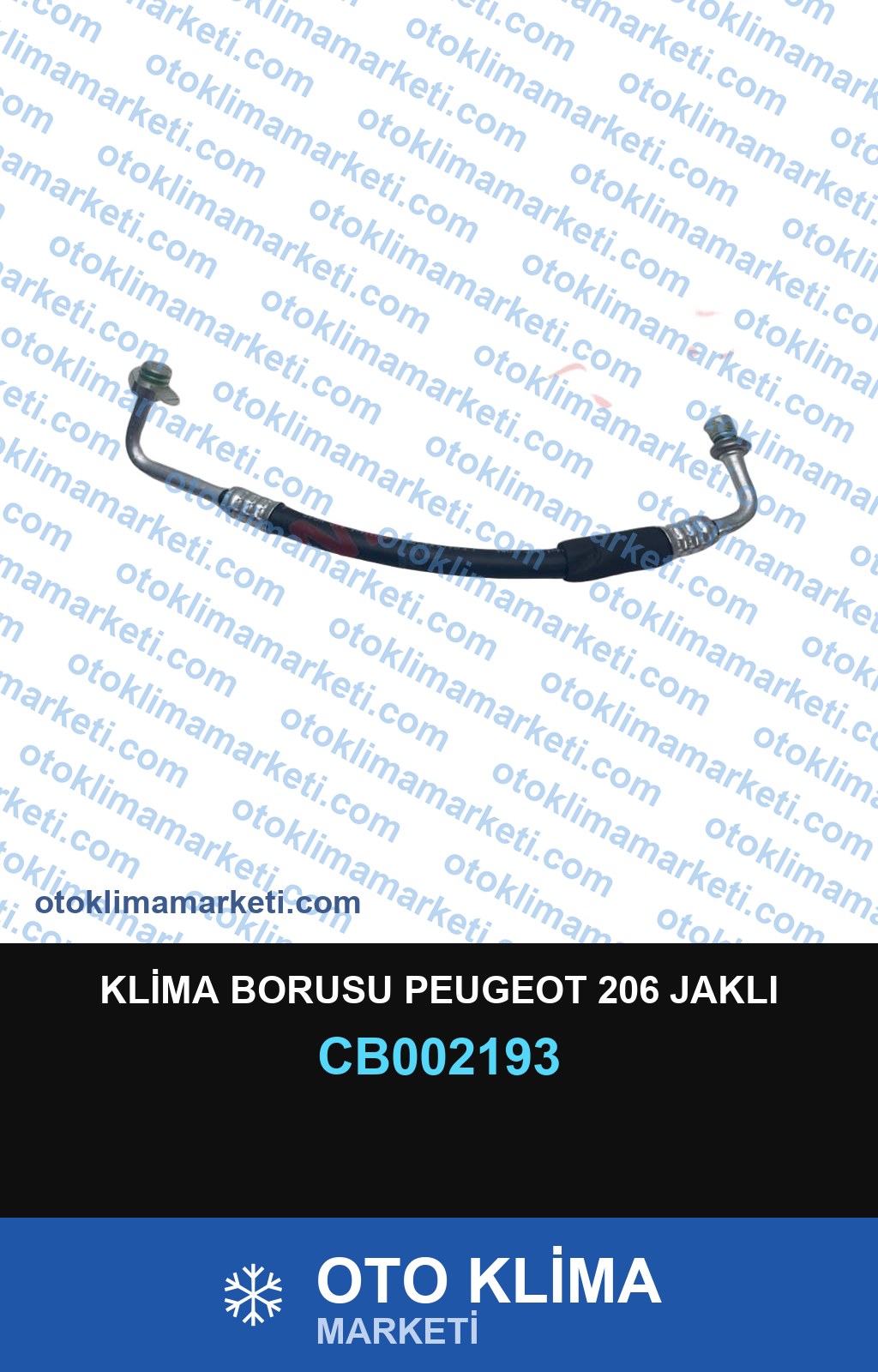 KLİMA BORUSU PEUGEOT 206 JAKLI