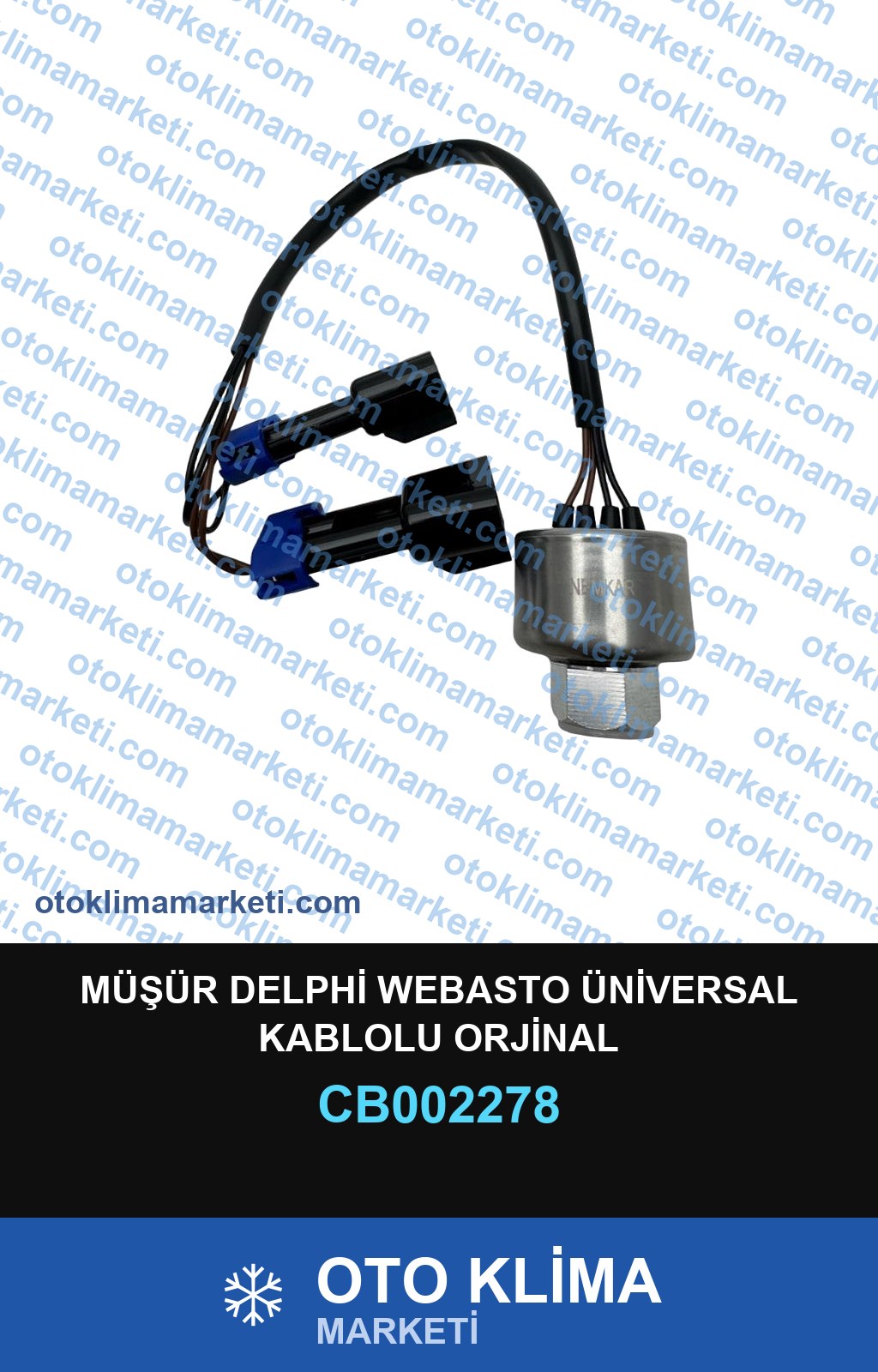 MÜŞÜR DELPHİ WEBASTO ÜNİVERSAL KABLOLU ORJİNAL