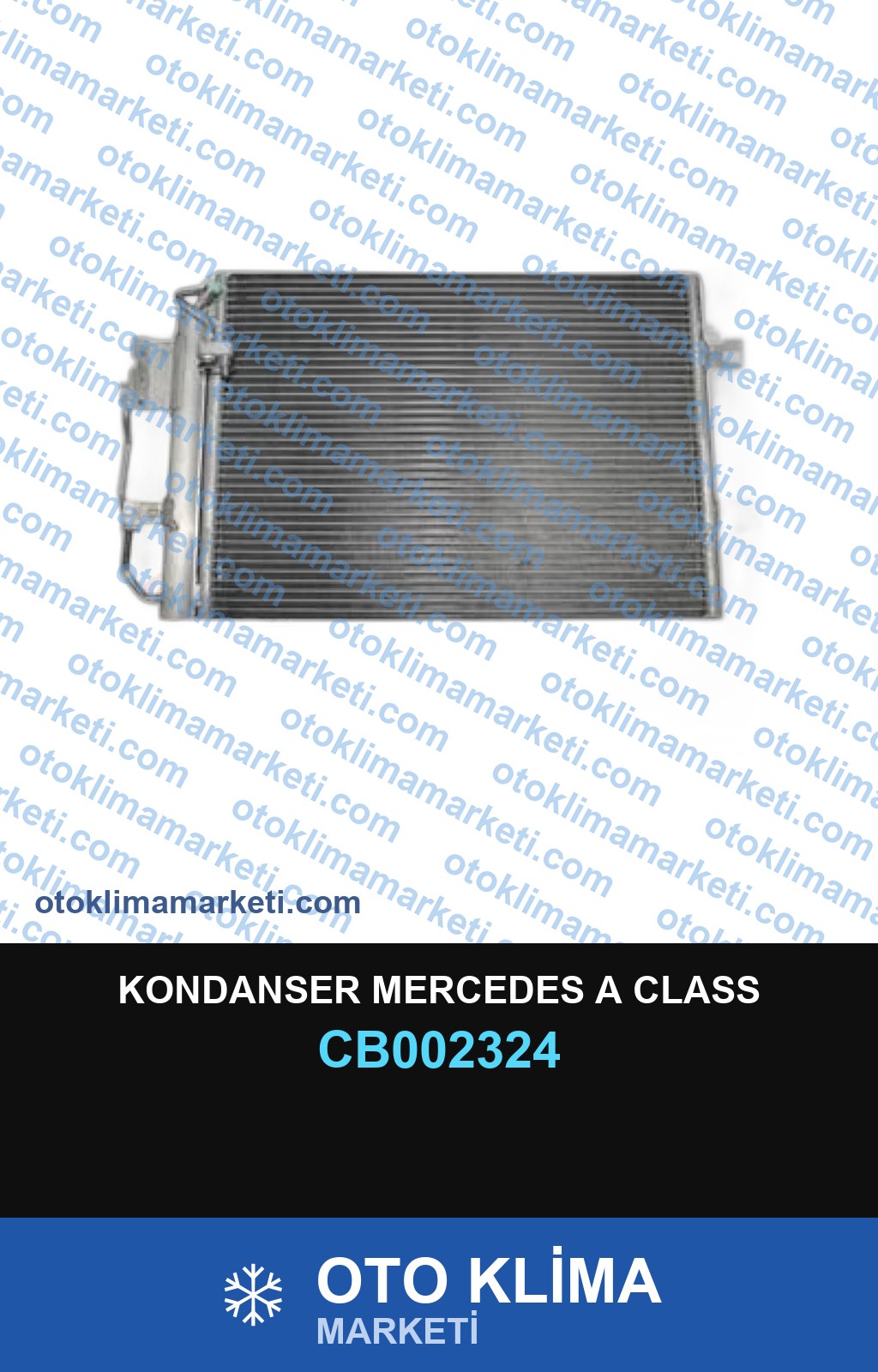 KONDANSER MERCEDES A CLASS