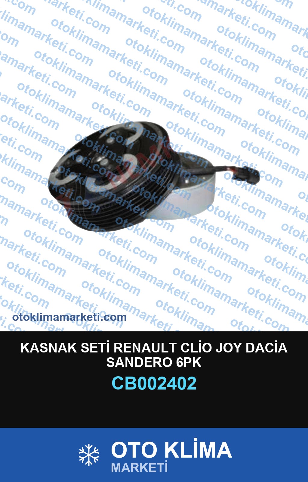 KASNAK SETİ RENAULT CLİO JOY DACİA SANDERO 6PK