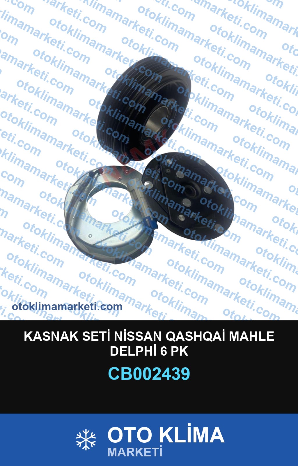 KASNAK SETİ NİSSAN QASHQAİ MAHLE DELPHİ 6 PK