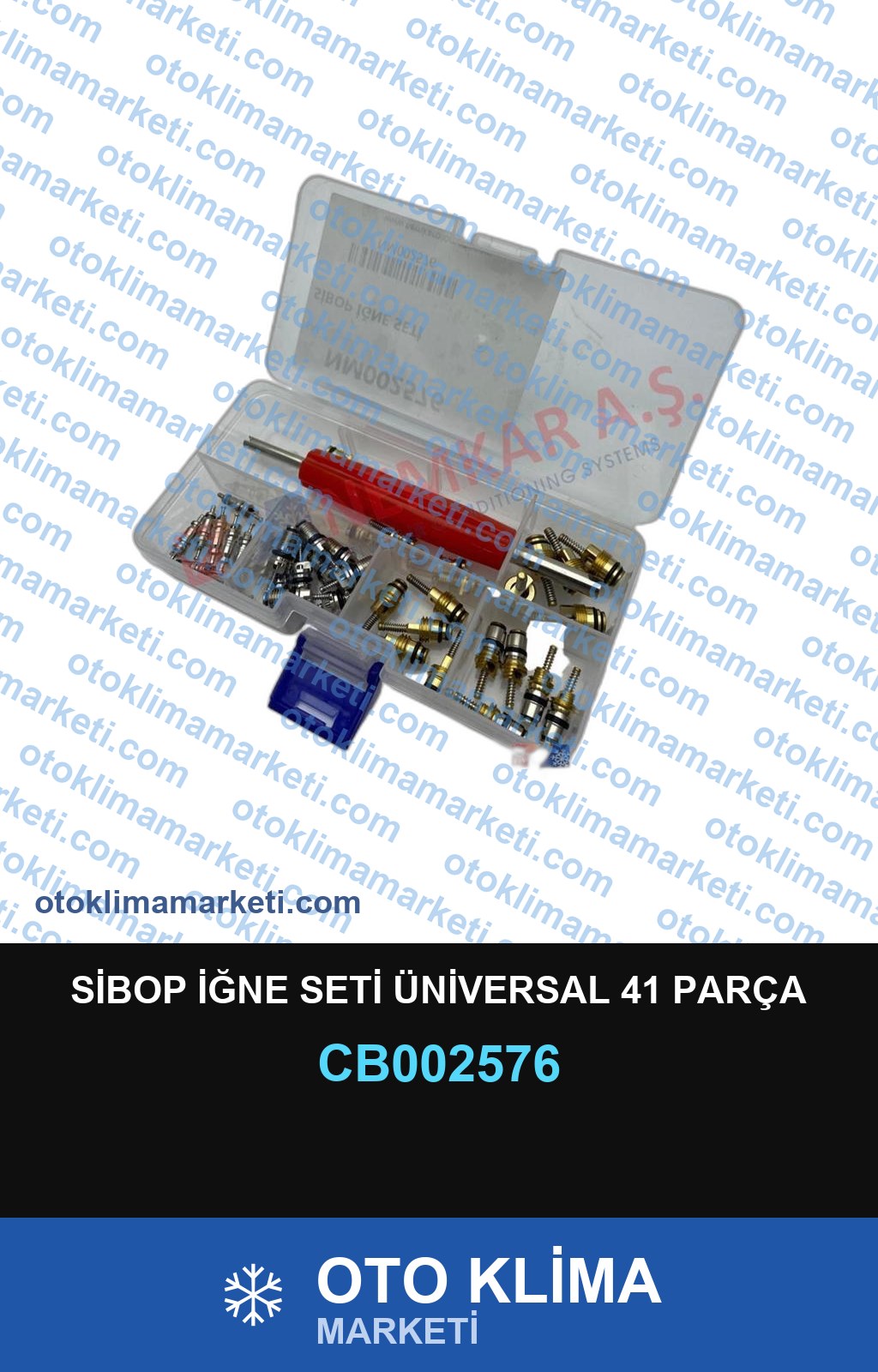 SİBOP İĞNE SETİ ÜNİVERSAL 41 PARÇA