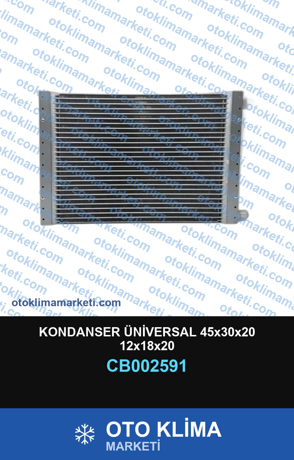 KONDANSER ÜNİVERSAL 45x30x20 12x18x20