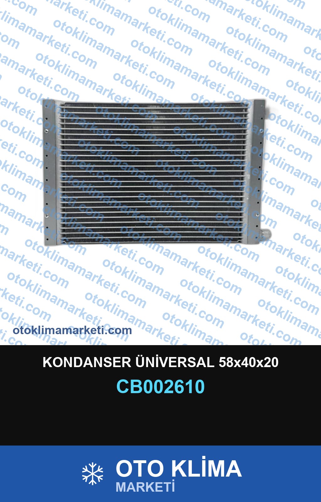 KONDANSER ÜNİVERSAL 58x40x20