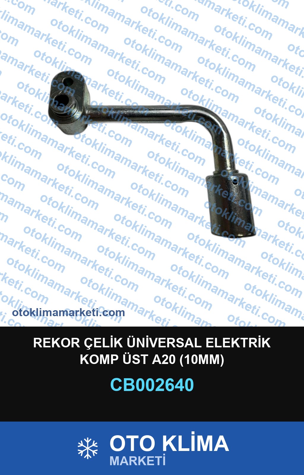 REKOR ÇELİK ÜNİVERSAL ELEKTRİK KOMP ÜST A20 (10MM)