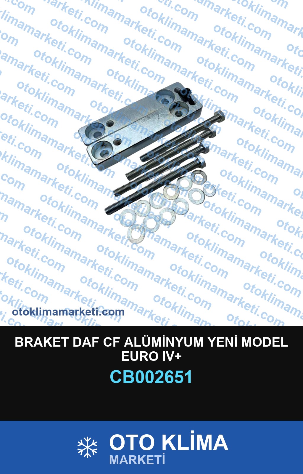 BRAKET DAF CF ALÜMİNYUM YENİ MODEL EURO IV+