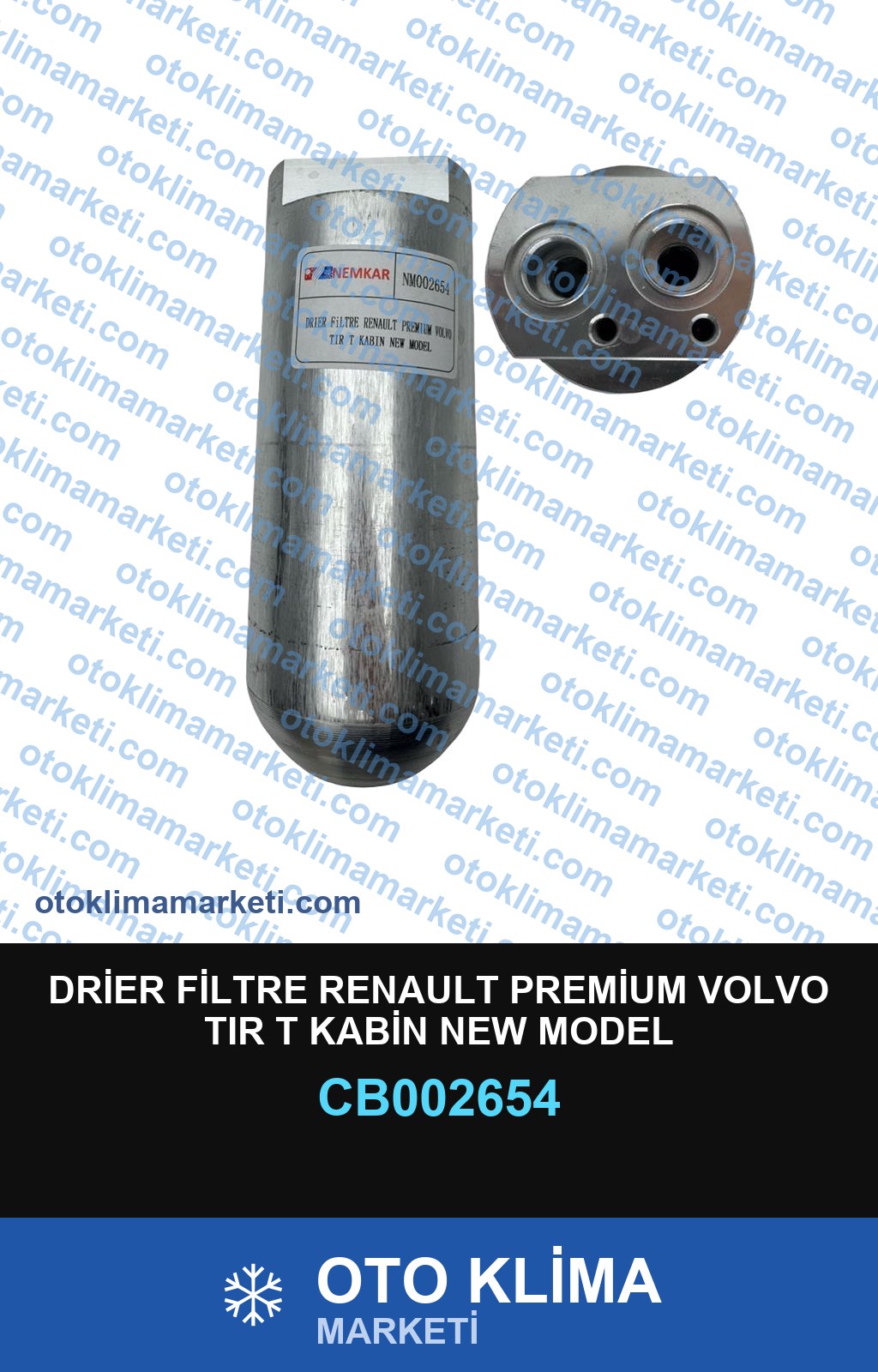 DRİER FİLTRE RENAULT PREMİUM VOLVO TIR T KABİN NEW MODEL