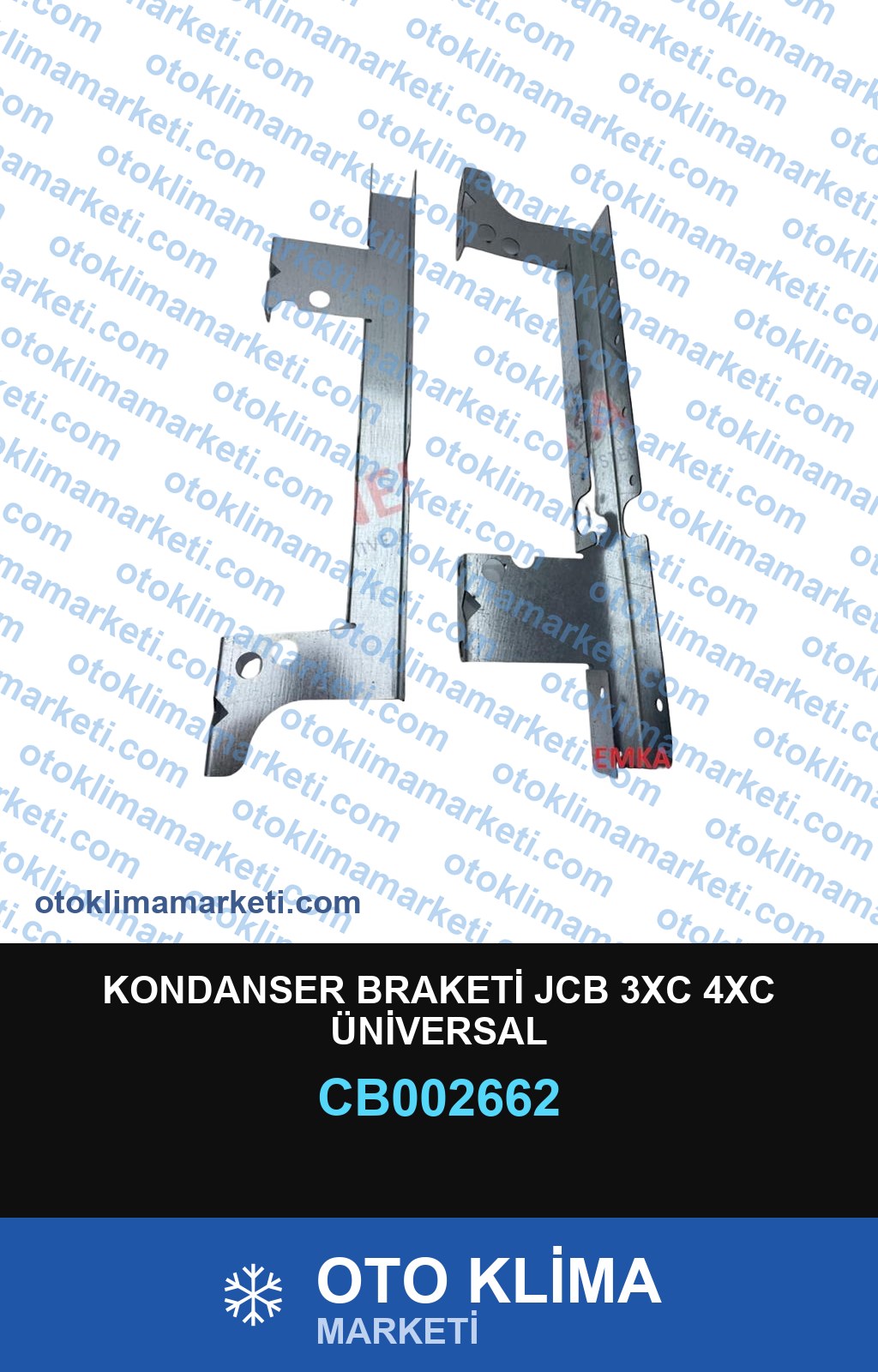 KONDANSER BRAKETİ JCB 3XC 4XC ÜNİVERSAL