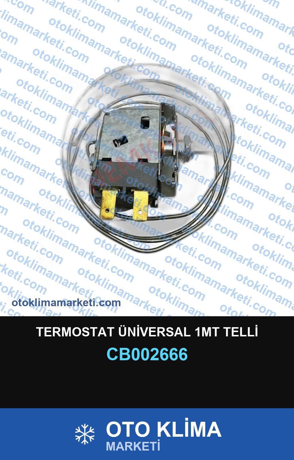 TERMOSTAT ÜNİVERSAL 1MT TELLİ