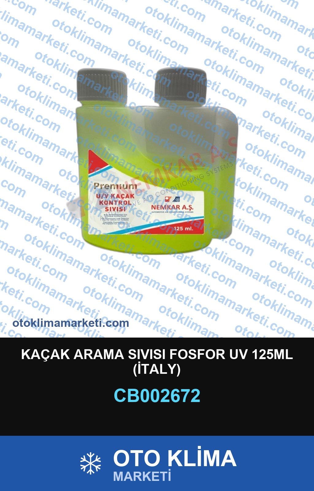 KAÇAK ARAMA SIVISI FOSFOR UV 125ML (İTALY)
