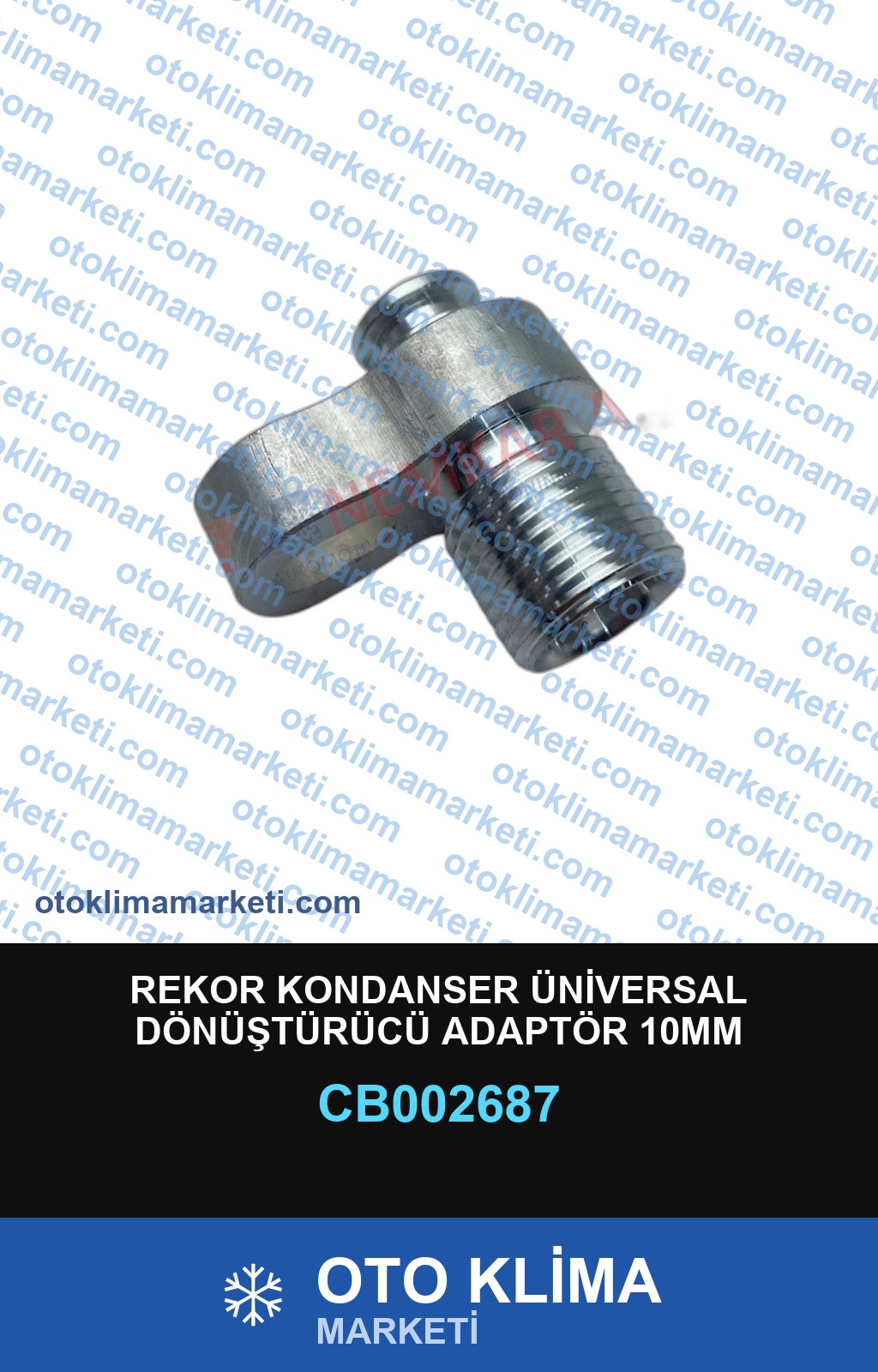 REKOR KONDANSER ÜNİVERSAL DÖNÜŞTÜRÜCÜ ADAPTÖR 10MM