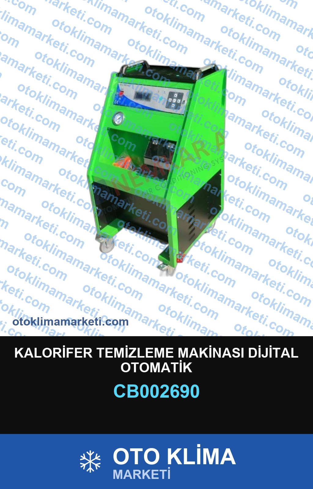 KALORİFER TEMİZLEME MAKİNASI DİJİTAL OTOMATİK