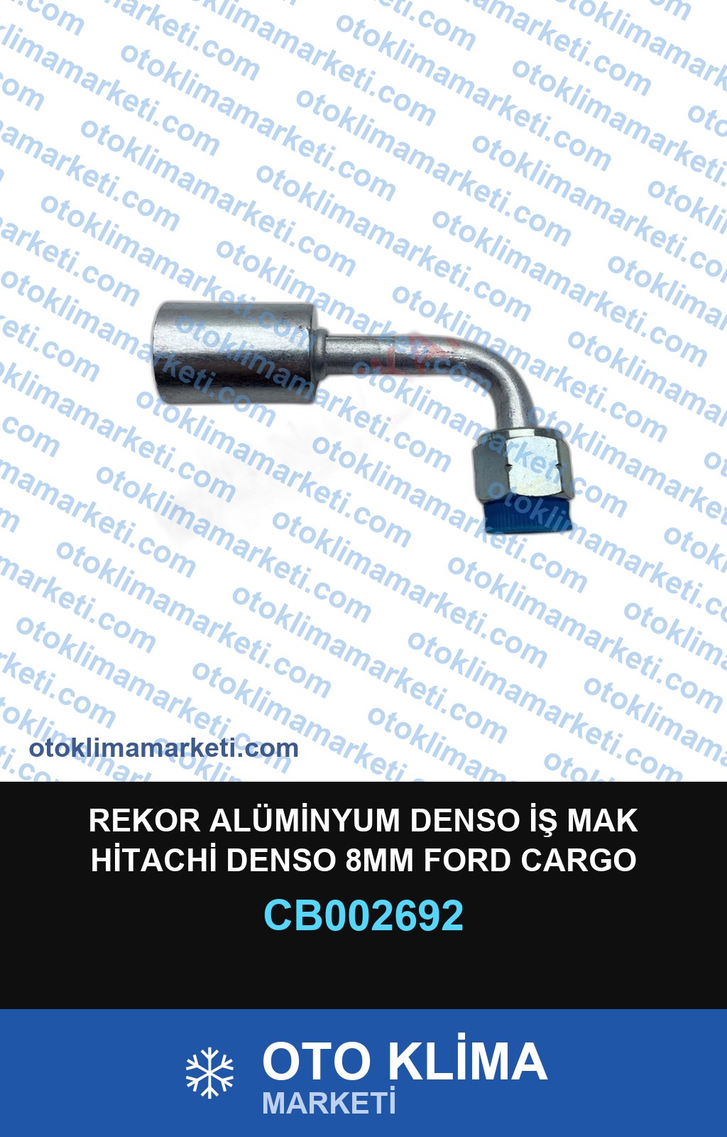 REKOR ALÜMİNYUM DENSO İŞ MAK HİTACHİ DENSO 8MM FORD CARGO EXPANSİON AĞZI ÜNİVERSAL