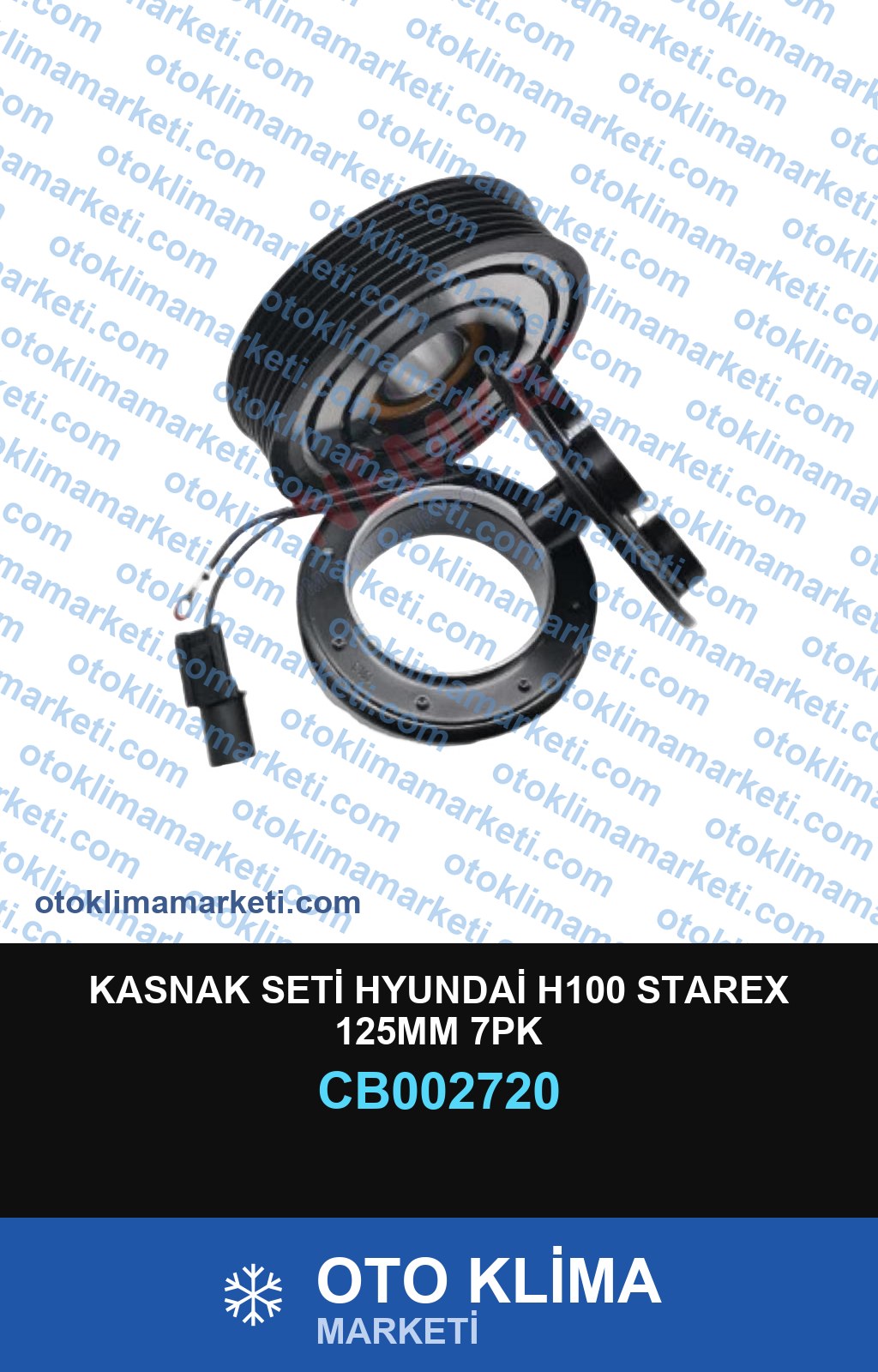 KASNAK SETİ HYUNDAİ H100 STAREX 125MM 7PK