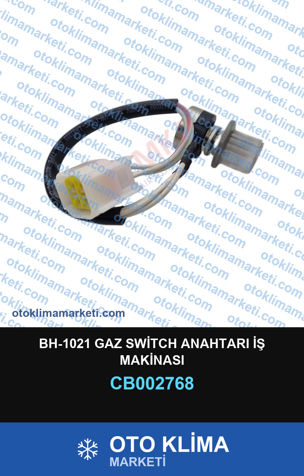 BH-1021 GAZ SWİTCH ANAHTARI İŞ MAKİNASI
